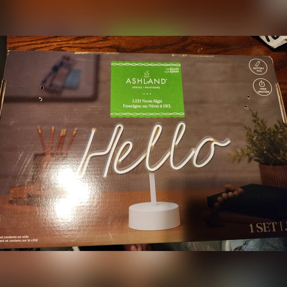 Hello Ashland Led Neon Sign - Picture 2 of 3